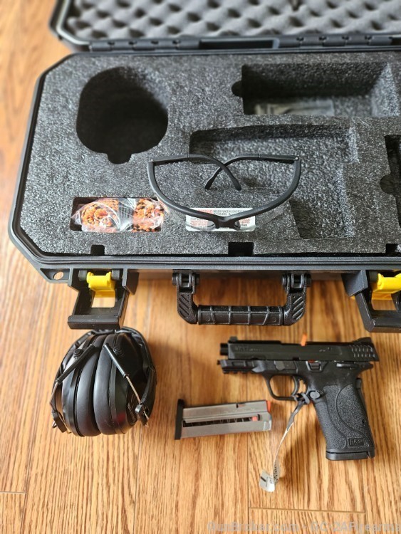 NIB!  Smith & Wesson  M&P9 Shield EZ 13396 Range Kit 8rd  FREE 2A HAT-img-8