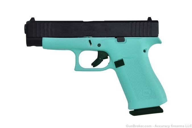 Glock G48 9MM ROBINS EGG BLUE 10+1 # 9mm-img-0