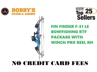 Fin Finder F-31 Le Bowfishing Rtf Package With Winch Pro Reel Rh
