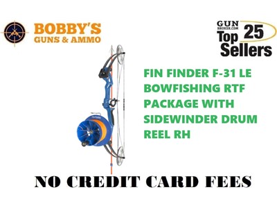 Fin Finder F-31 Le Bowfishing Rtf Package With Sidewinder Drum Reel Rh