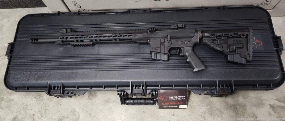 Custom AR15 rifle 6.8 SPC 18 inch barrel-img-0