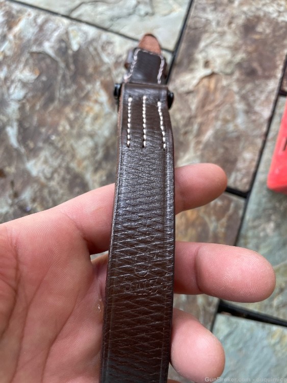 K98 sling, leather nice new -img-2