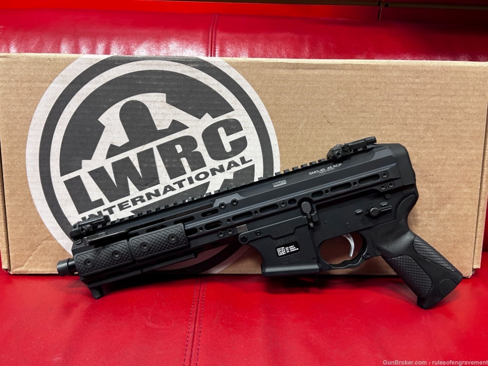 LWRC SMG-45 Pistol .45 ACP 8.5"-img-1