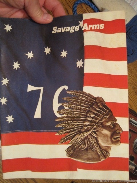 Savage 1976 Flag Indian Catalog-img-0