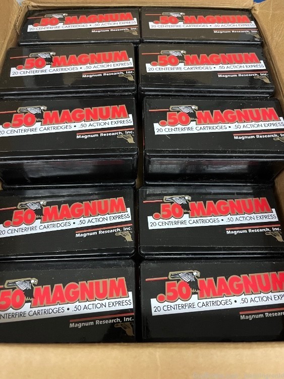 Magnum Research 50 AE 20 rd boxes -img-0