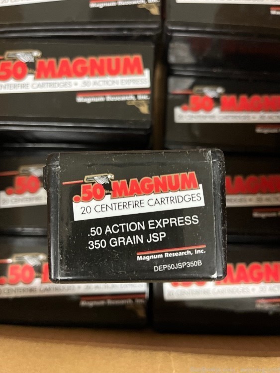 Magnum Research 50 AE 20 rd boxes -img-1