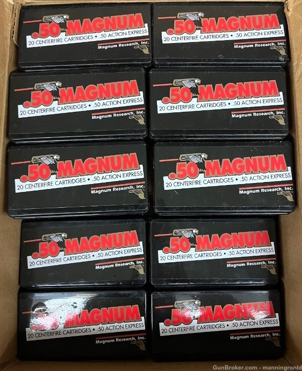 Magnum Research 50 AE 20 rd boxes -img-2