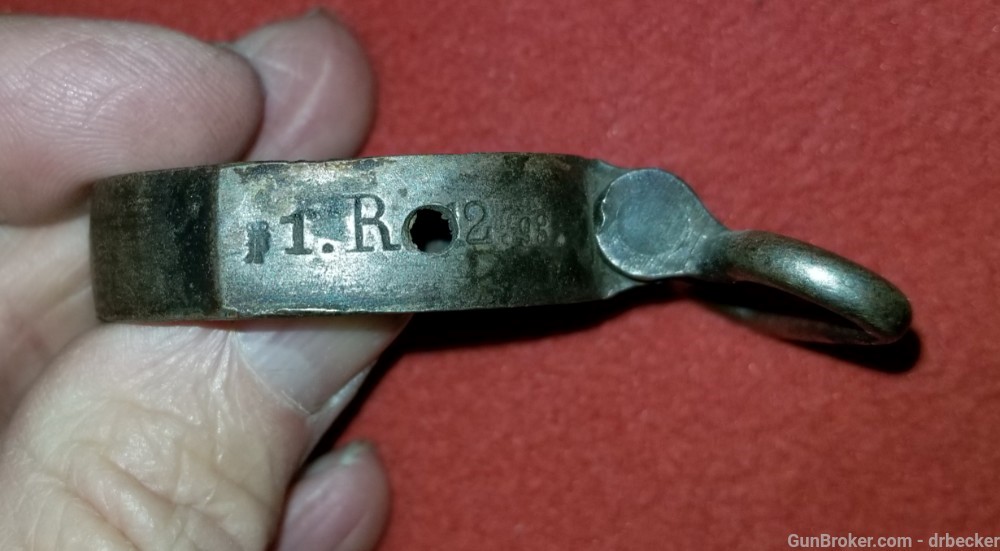 German Gew 88 barrel band with unit markings parts-img-3