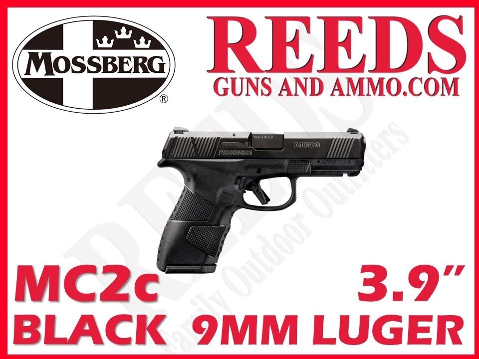 Mossberg MC2c Black 9mm 3.9in 2-10Rd Mags 89015-img-0