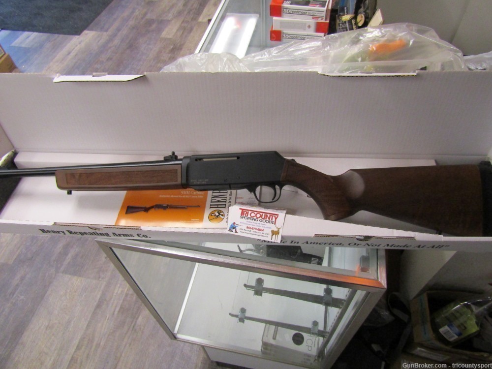 Henry H027H9G Homesteader w/Glock Mag Well Adapter 9mm Luger 10+1 16.37" Bl-img-4