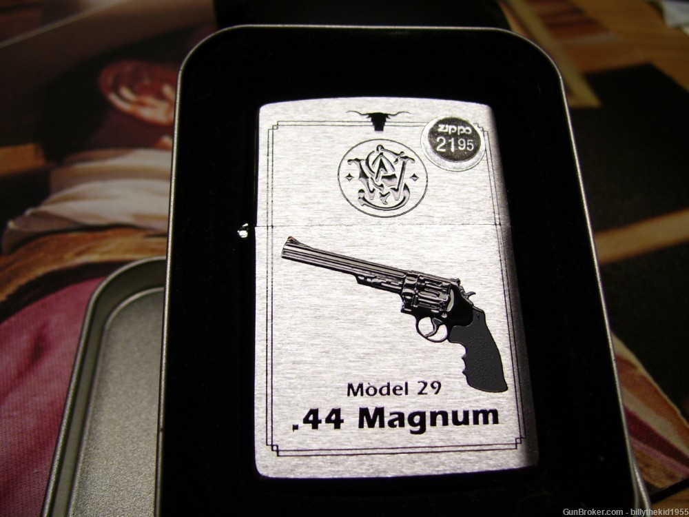 Smith & Wesson Zippo Lighter 44 MAG-img-0