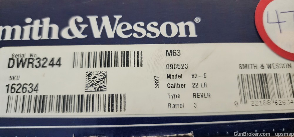 SMITH AND WESSON 63 22 LR    162634-img-8