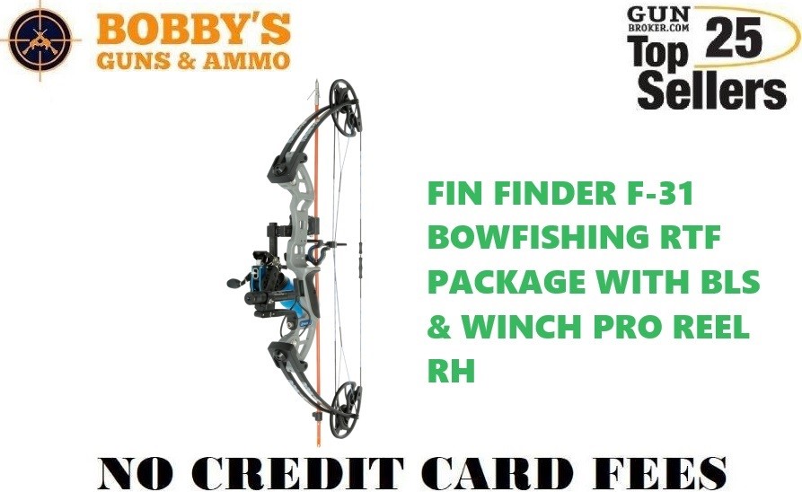 Fin Finder F-31 Bowfishing Rtf Package With Bls & Winch Pro Reel Rh-img-0