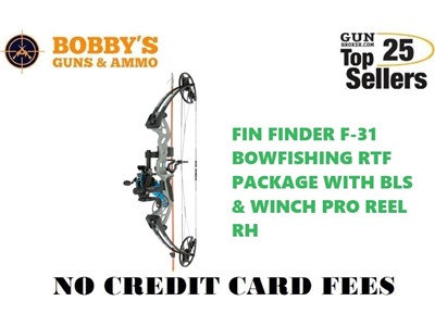 Fin Finder F-31 Bowfishing Rtf Package With Bls & Winch Pro Reel Rh