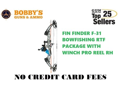 Fin Finder Winch Pro Bowfishing Reel : Sports & Outdoors 
