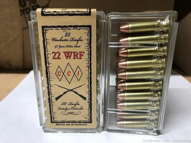 CCI 69 22 WRF 45gr HP 500 Rounds-img-0