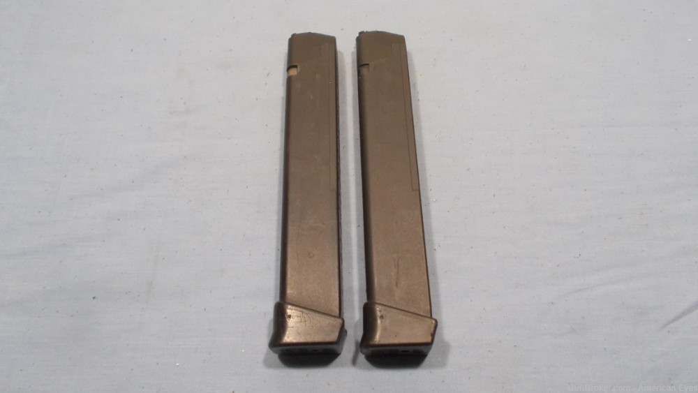 [2] Glock 18/17/19 Magazines 9MM 31rd +2 Ext Factory OEM-img-9