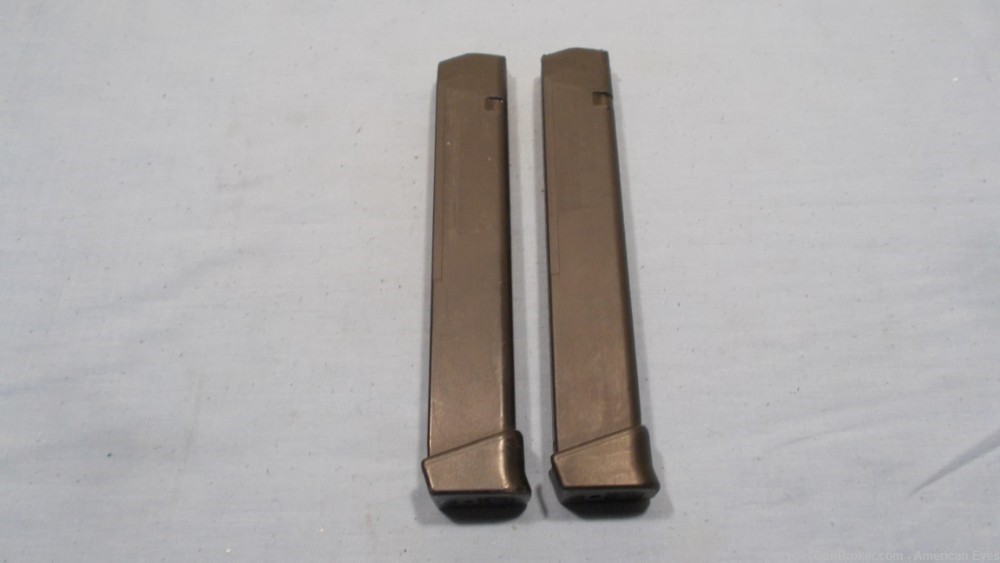 [2] Glock 18/17/19 Magazines 9MM 31rd +2 Ext Factory OEM-img-7