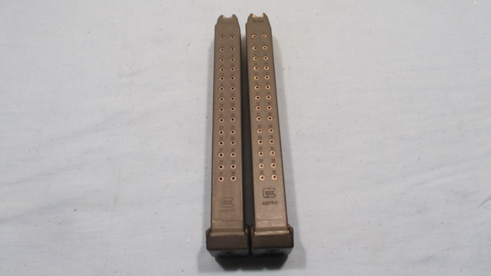 [2] Glock 18/17/19 Magazines 9MM 31rd +2 Ext Factory OEM-img-21