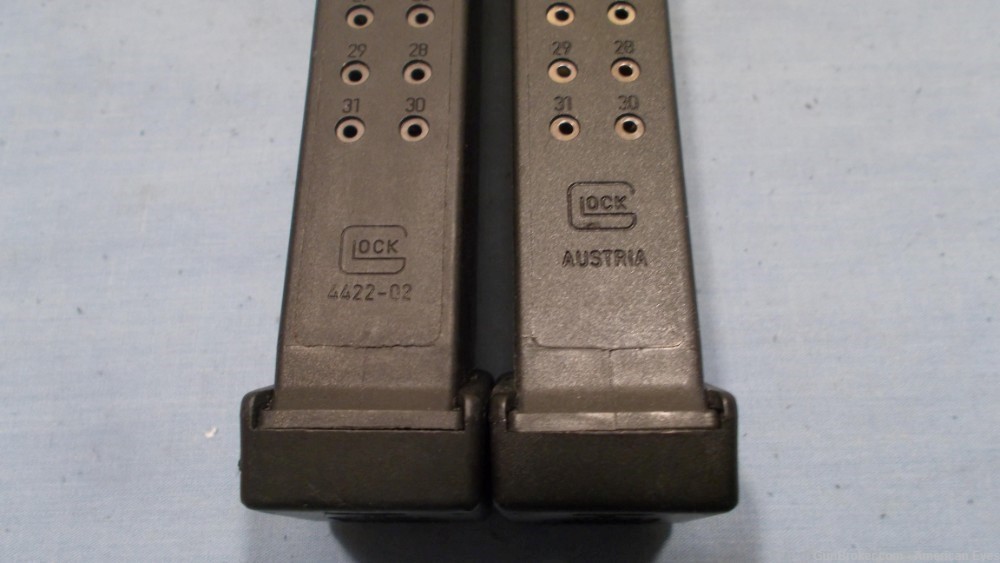 [2] Glock 18/17/19 Magazines 9MM 31rd +2 Ext Factory OEM-img-5