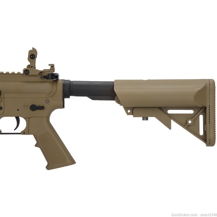 Lancer Tactical Gen 2 M4 SD Carbine Airsoft AEG Rifle with Mock Suppressor -img-7