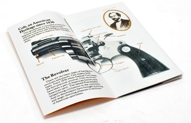 Colt Handling The Handgun Booklet.-img-2