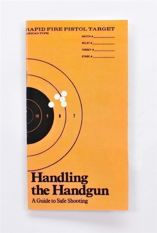 Colt Handling The Handgun Booklet.-img-0