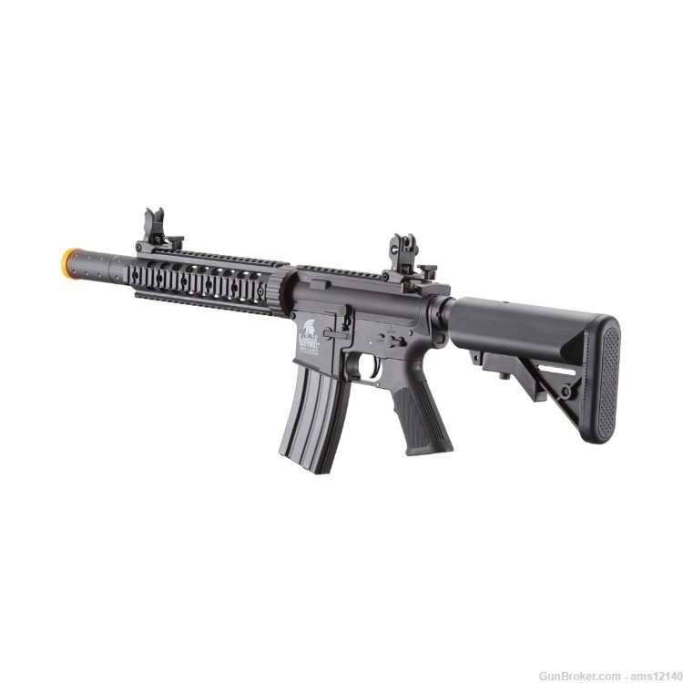 Lancer Tactical Gen 2 9" M4 SD Carbine Airsoft AEG Rifle with Mock Suppress-img-3
