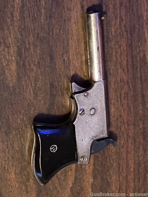 Remington Saw Handle  22 Short Rimfire Vest Pocket Derringer-img-0