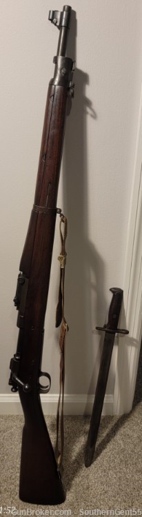 WW2 Original US Remington Model 1903 w/1906 Bayonet-img-0