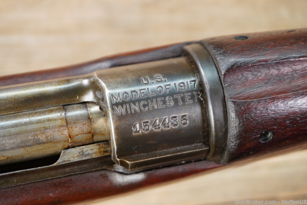 Winchester US M1917 "Enfield" .30-06 1918 WW1 EXC BORE Lend-Lease WW2 C&R -img-11