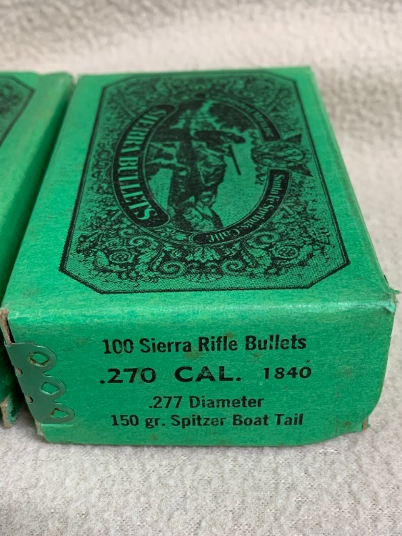 #200 Sierra Game King 270 (.277") 150gr Spitzer bullets-img-1