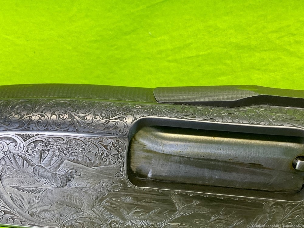 Winchester Model 12 30 In Full Vent Rib Angelo Bee Master Engraved 1950 C&R-img-10