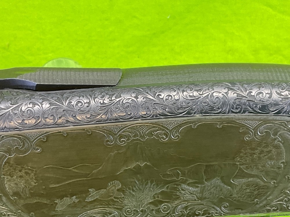 Winchester Model 12 30 In Full Vent Rib Angelo Bee Master Engraved 1950 C&R-img-34