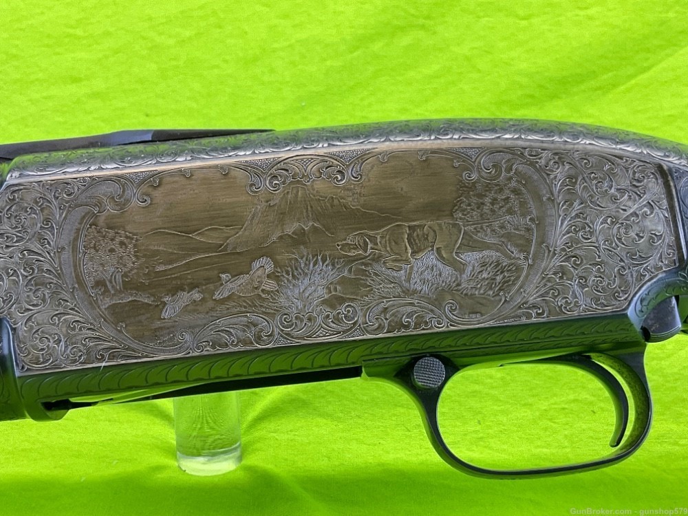 Winchester Model 12 30 In Full Vent Rib Angelo Bee Master Engraved 1950 C&R-img-25