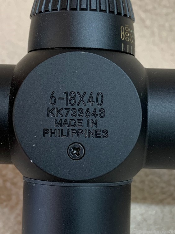 Nikon Buckmaster 6-18x40 riflescope with rings -img-3