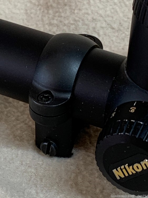 Nikon Buckmaster 6-18x40 riflescope with rings -img-8