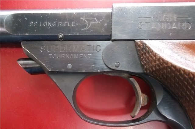 High Standard Supermatic Tournament 22LR Model 106 Military Pistol 1967-68-img-1