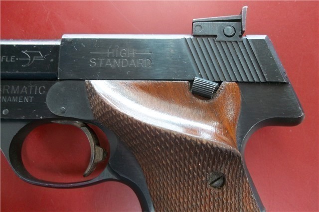 High Standard Supermatic Tournament 22LR Model 106 Military Pistol 1967-68-img-4