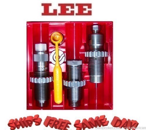 Lee Pacesetter 3-Die Set 7mm-08 Remington # 90537 New!-img-0