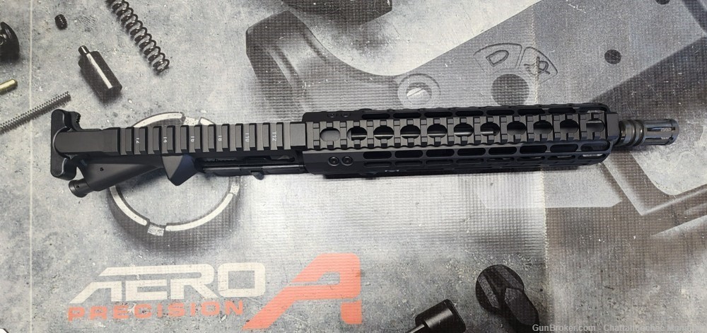 Aero Precision 7.62x39 10.5" Complete Pistol Upper M4 Adjustable Gas Block-img-1