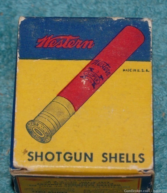 Vintage Full Box of Western Super X 410 Shotgun Shells 3"-img-2