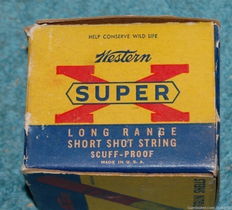 Vintage Full Box of Western Super X 410 Shotgun Shells 3"-img-5