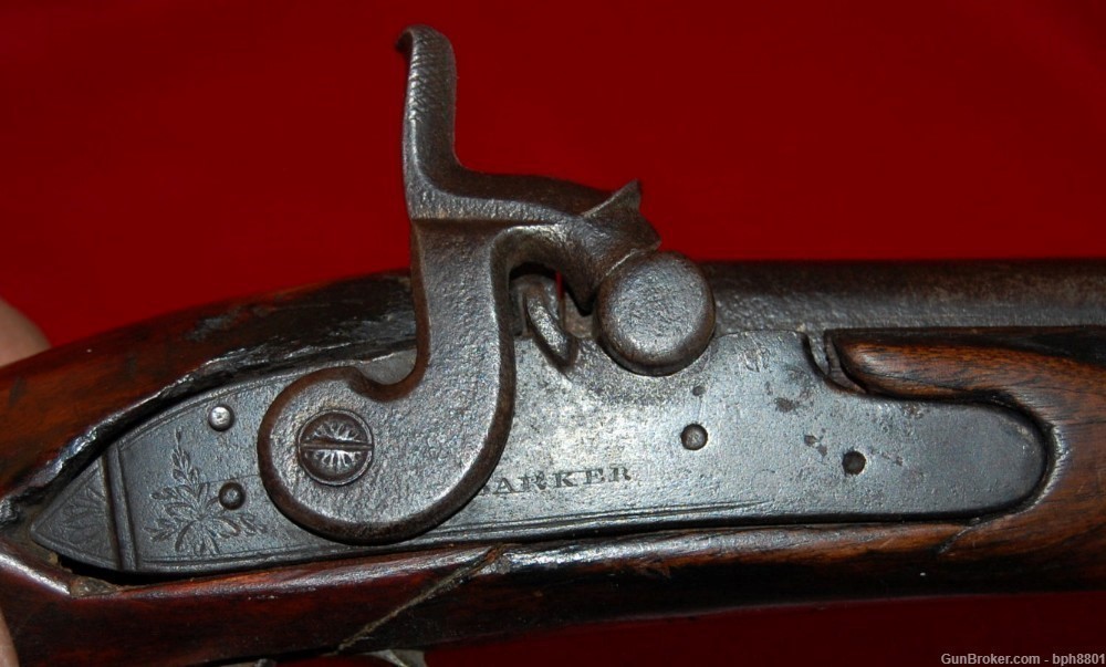 Antique Barker 20 Gauge Childs Muzzleloading Shotgun-img-6