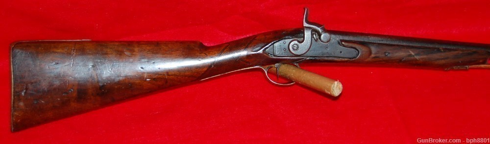Antique Barker 20 Gauge Childs Muzzleloading Shotgun-img-2