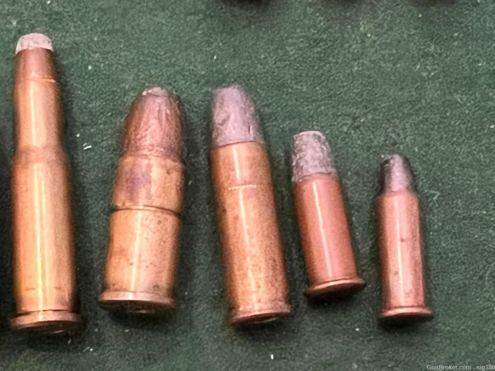 ANTIQUE COLLECTION OF CENTERFIRE CARTRIDGES 15 ROUNDS-img-2