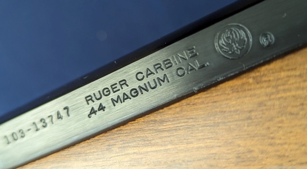 Unfired Ruger 44 Carbine Final Yr Production Collection of Ruger Past Presi-img-13