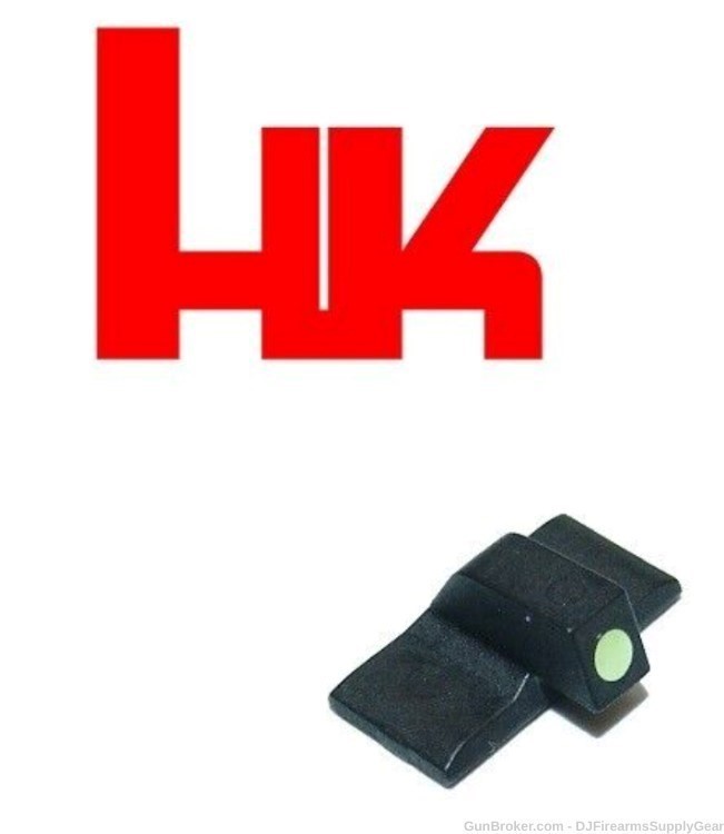 Factory Heckler and Koch H&K VP9, VP40, HK45, P30 Luminescent Front Sight-img-0