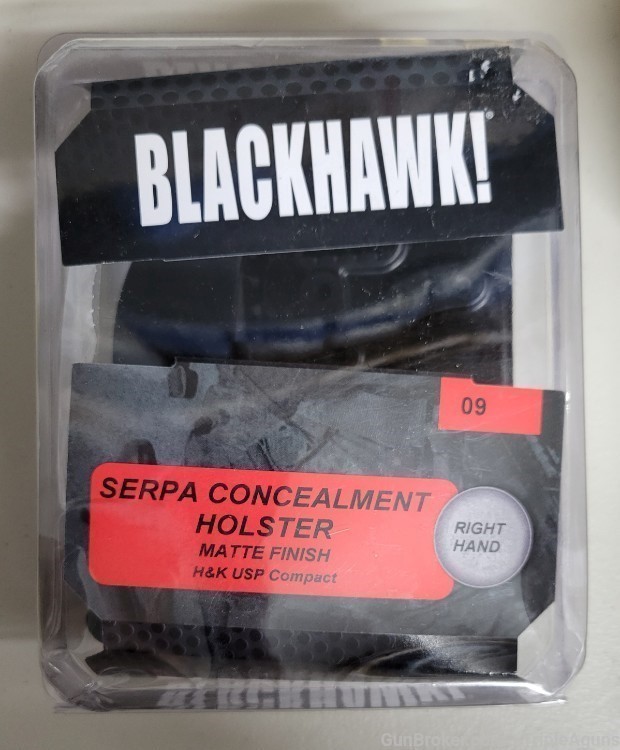 Blackhawk Serpa Holster H&K USP compact right hand 410509BK-R-img-0