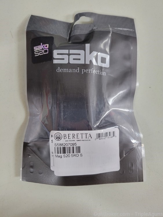 Sako S20 5rd factory short action magazine 308 6.5 S588207095-img-0